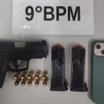 Apreensão de arma em Paranaguá