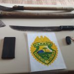 Apreensão de ferramenttas em Pontal do Paraná