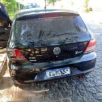 Carro recuperado pela GCM em Paranaguá
