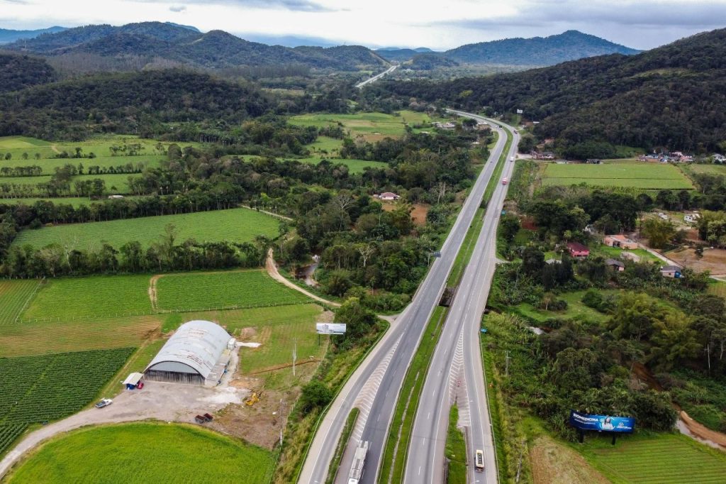 EPR diz que obras na BR-277 seguem cronograma previsto em contrato até 2030. Foto: Divulgação/EPR Litoral