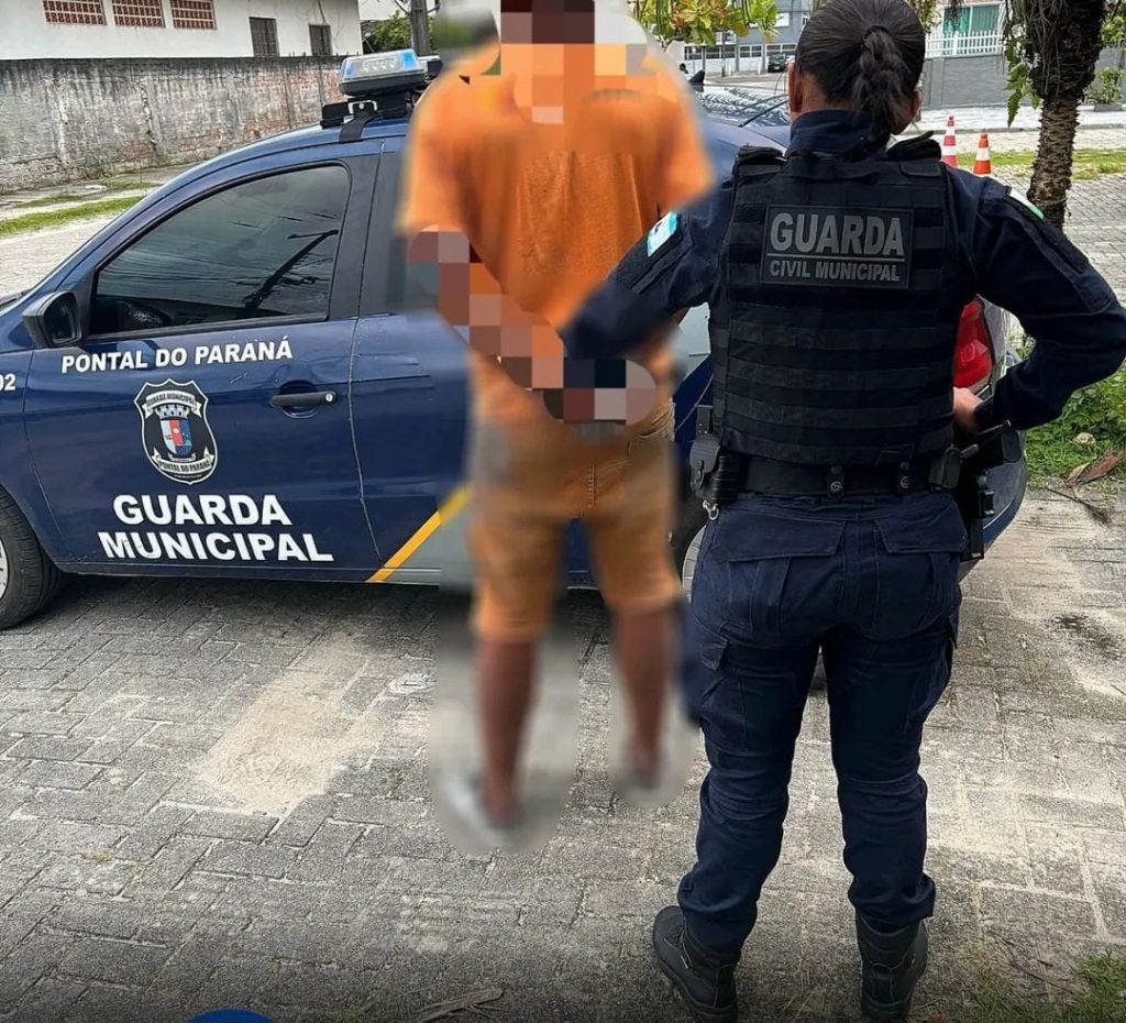 Homem preso por importunação sexual em Pontal do Paraná