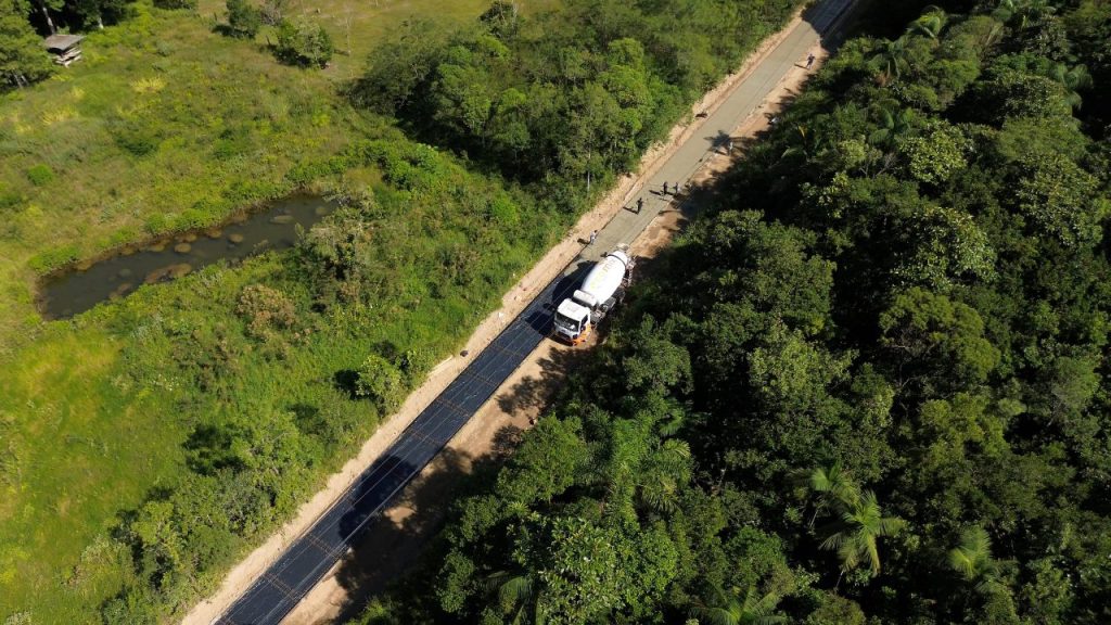 Morretes – Obras Estrada da America (1)