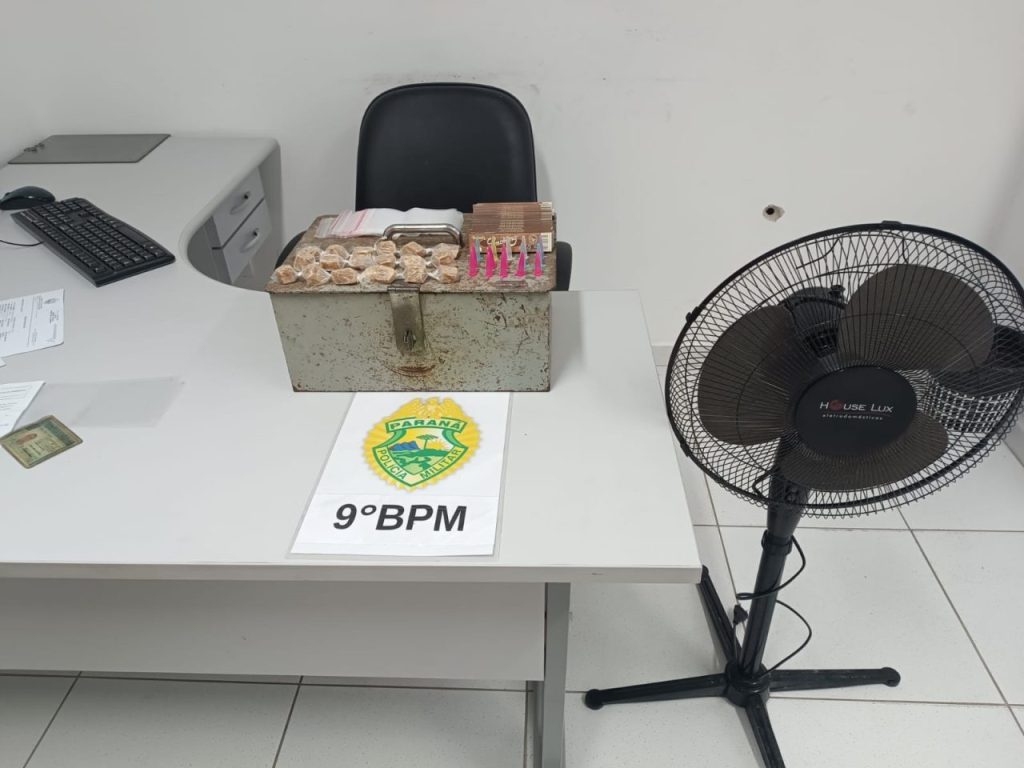 PM prende dupla por tráfico de drogas e furto em Paranaguá