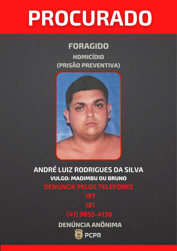 Procurado por homicídio em Matinhos