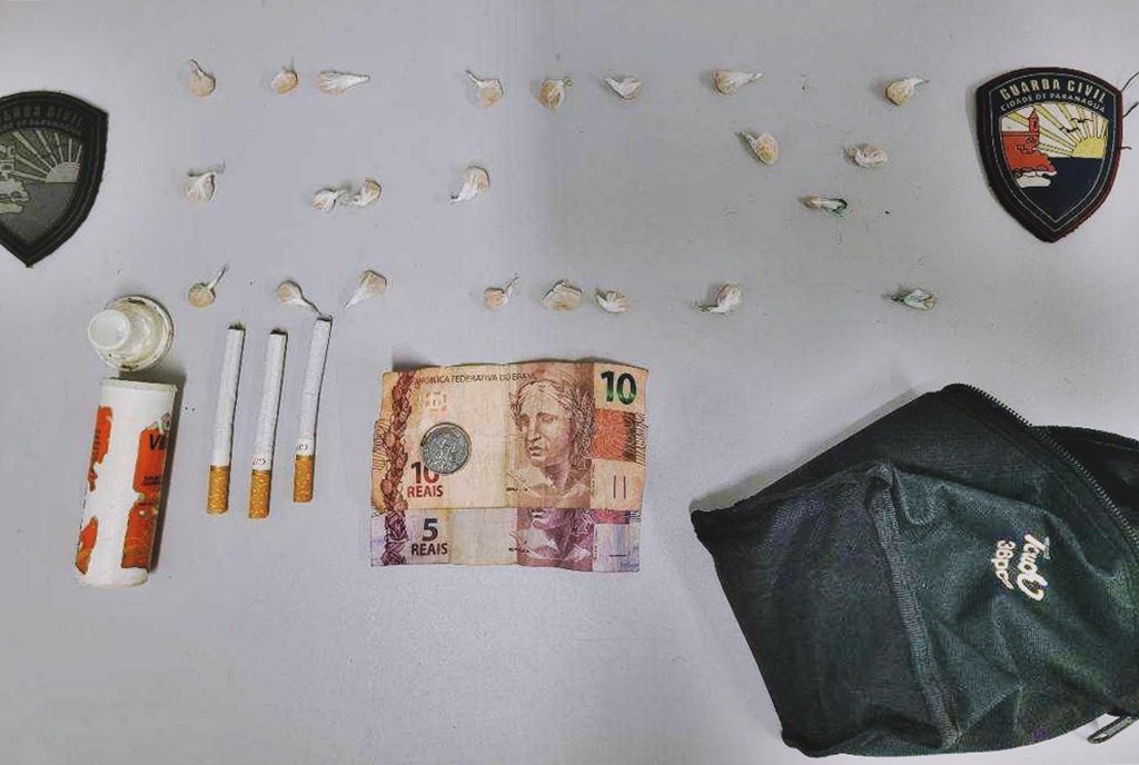 Tráfico de drogas GCM Paranaguá