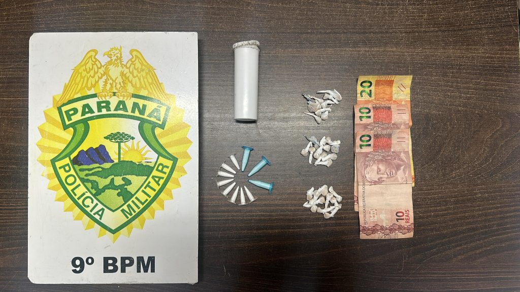 Adolescente apreendido por tráfico de drogas