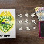 Apreensão de pedras de crack em Matinhos