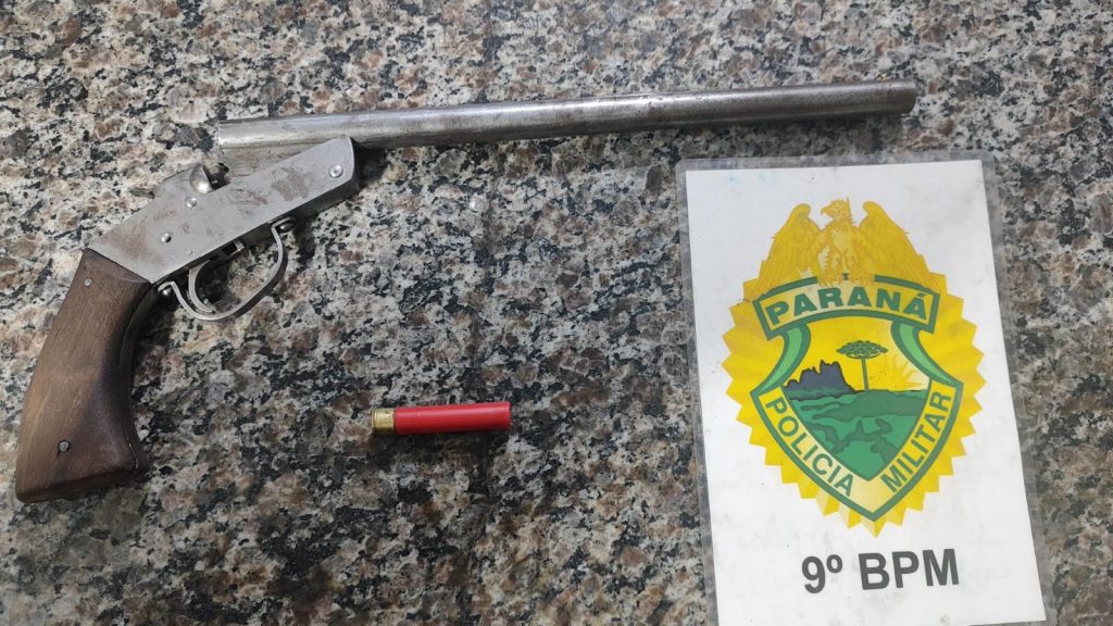 Arma de fogo apreendida