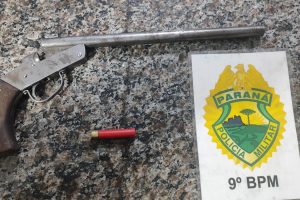 Arma de fogo apreendida