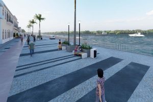 Projeto de revitalização engloba uma área total superior a 55 mil metros quadrados do Centro Histórico. Foto: Ricardo Amaral/Arquitetos Associados