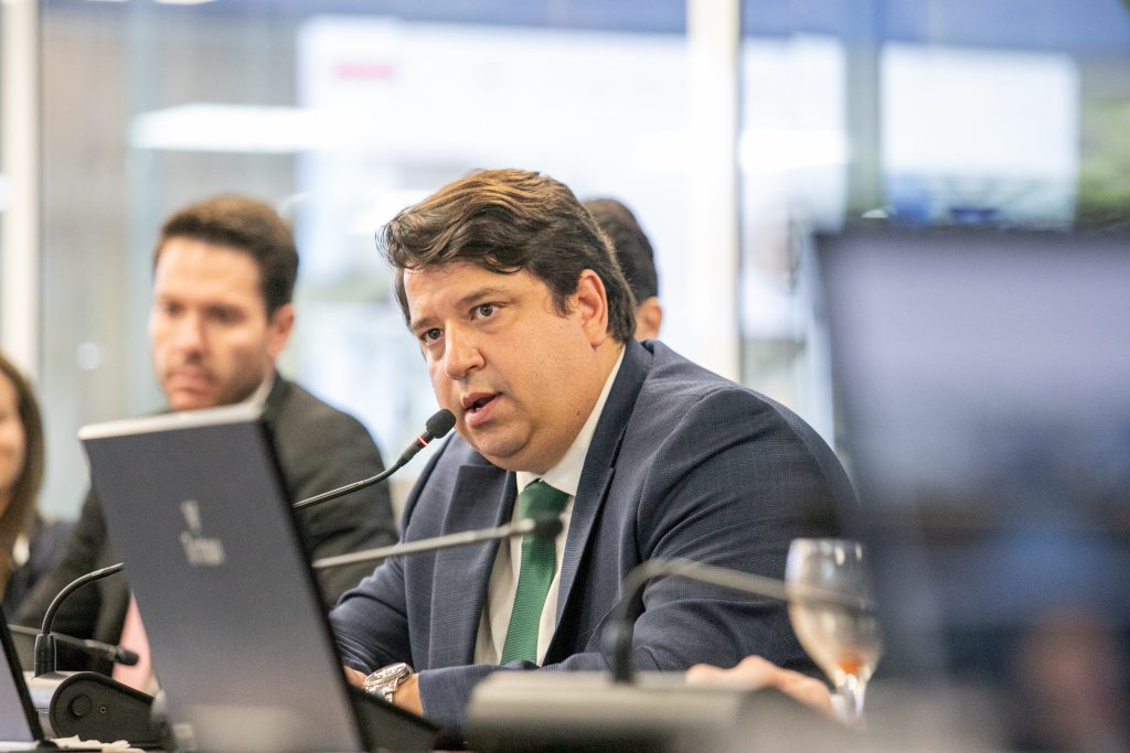 Felipe Gama, que ocupava o cargo de secretário-geral da presidência da Portos do Paraná, foi escolhido como o novo diretor de Desenvolvimento Empresarial. Foto: Claudio Neves/Portos do Paraná