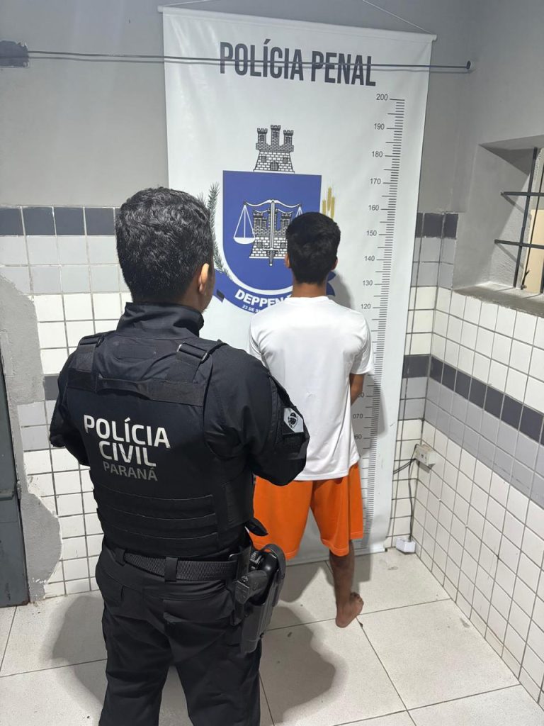 Foragido capturado pela Polícia Civil