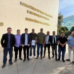 Comitiva formada pelos 9 vereadores de Guaraqueçaba foi a Brasília em busca de apoio para o Eco Bolsa e outros projetos.