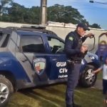 Guarda Civil Municipal resgata serpente em escola de paranaguá