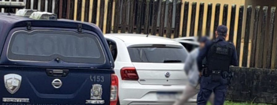 Homem carro furtado Paranagá GCM 1