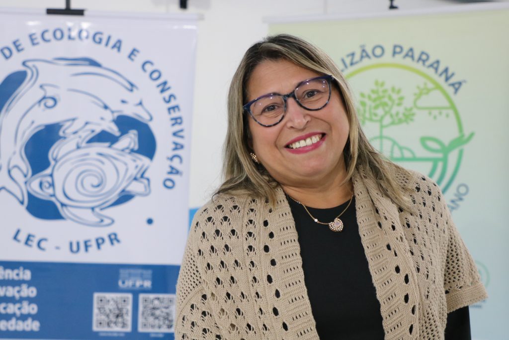 Mari Jane Diretora Entrega do selo Escola Azul Pontal do Paraná Foto Diogo Monteiro JB Litoral (31)