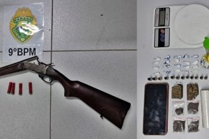 PM apreende duas armass de fogo em Paranaguá 3