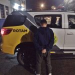 Procurado pela Justiça é capturado pela Rotam em Paranaguá