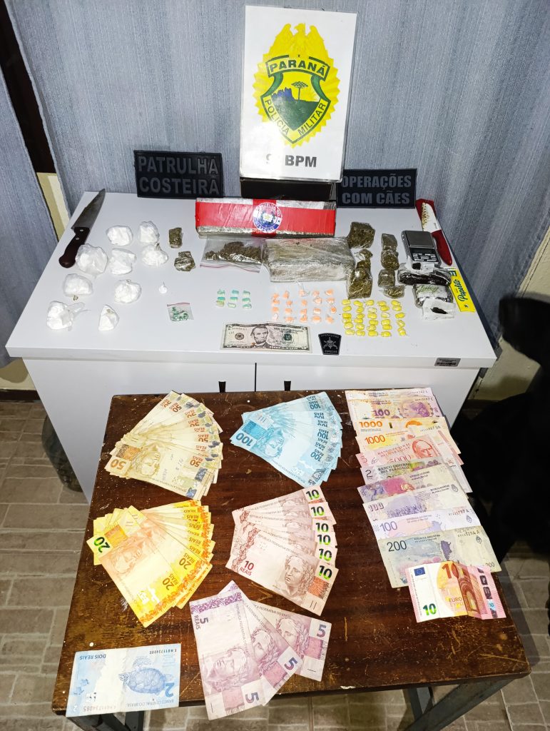 Tráfico de Drogas Ação da PM