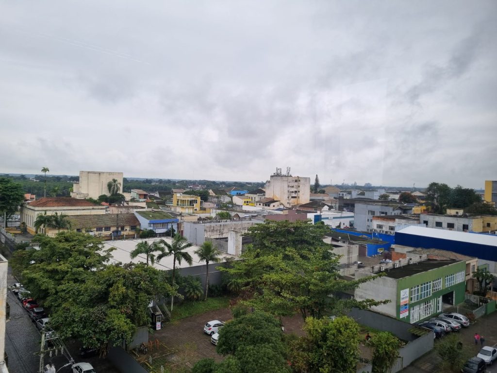 tempo nublado Litoral
