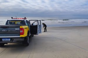 Homem é autuado por pesca ilegal em Matinhos