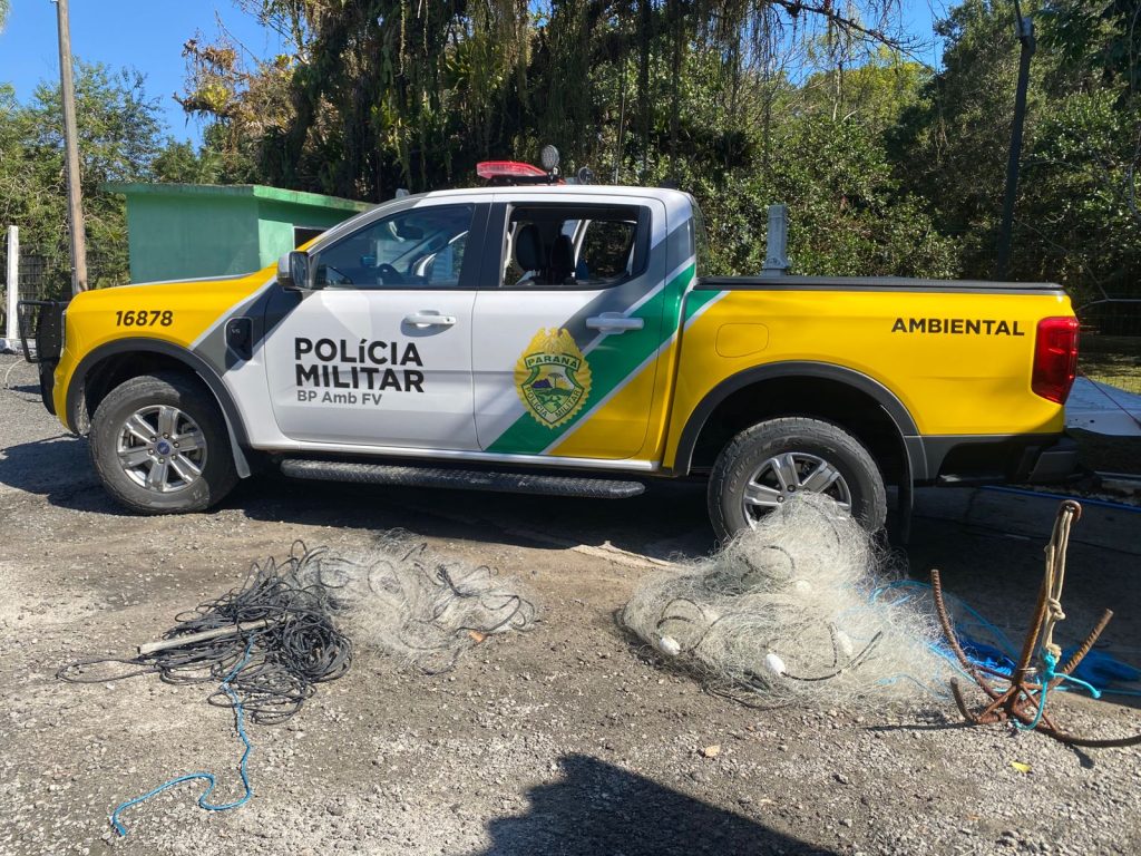 Apreensão Rede de Pesca Guaratuba 2