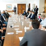 Anúncio dos investimentos de quase R$ 160 milhões, com assinatura de protocolo de benefícios fiscais, aconteceu em outubro de 2020, no Palácio Iguaçu, sede do Governo. Foto: Arquivo/AEN