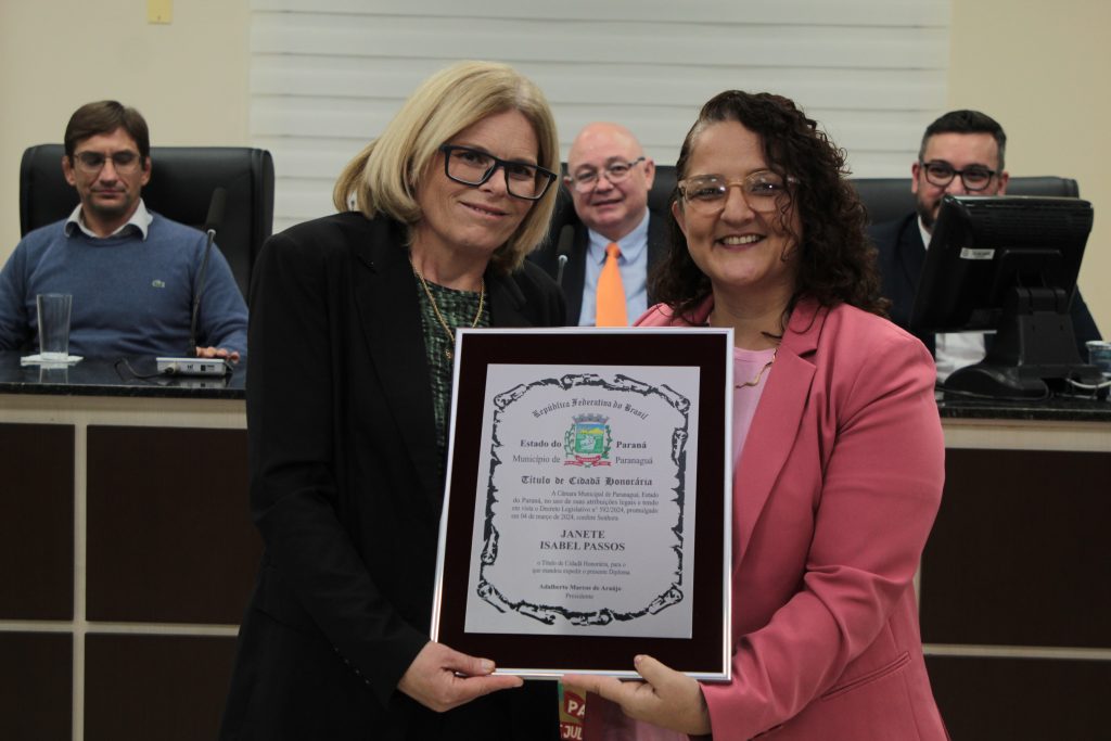 Homenagem Camara janete
