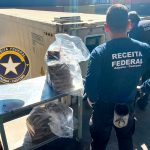 Receita Federal apreende 50 kg de cocaína em contêiner no Porto de Paranaguá