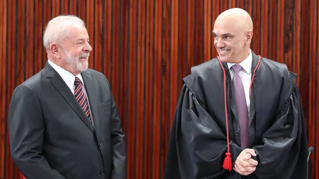 Alexandre de Moraes e Lula