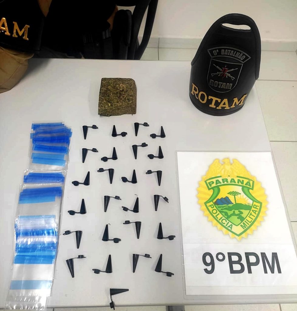 Mulher é presa com drogas em Paranaguá após denúncia