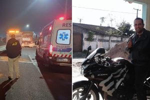Motociclista morre em colisão com caminhão em Paranaguá