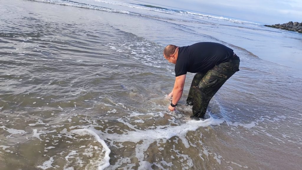 Polícia Ambiental Força Verde Apreensão de Rede de Pesca 2