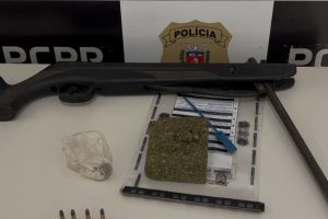 Polícia prende suspeito de homicídio e apreende armas em Guaratuba