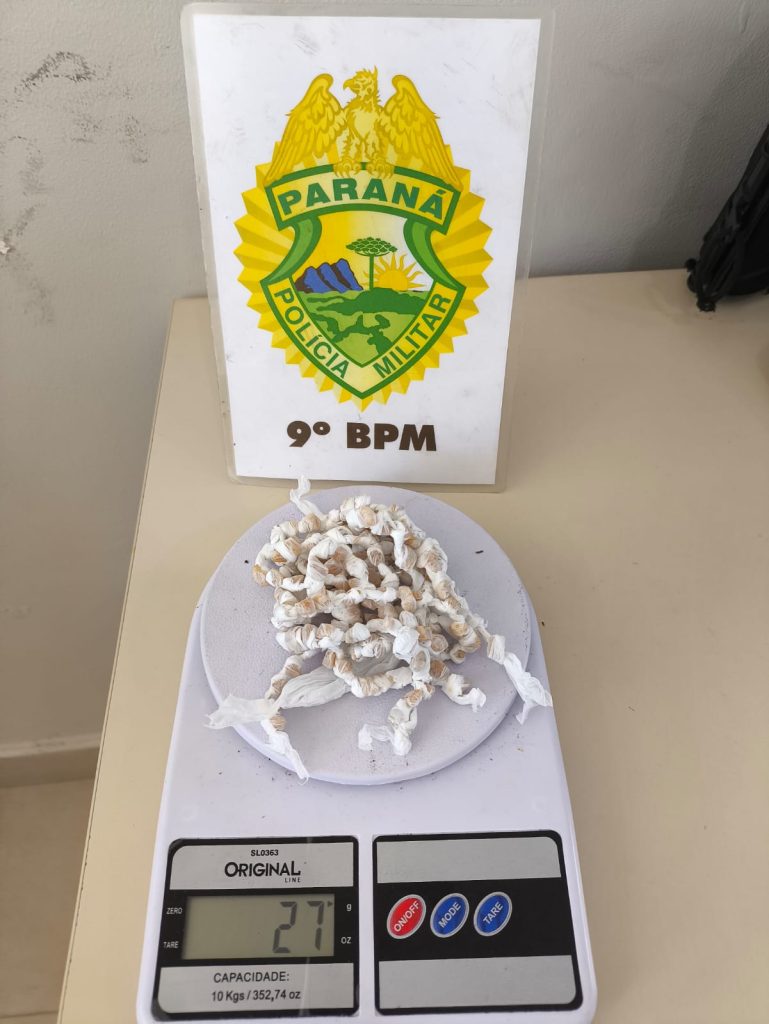 Polícia Militar apreensão drogas em Guaratuba 1