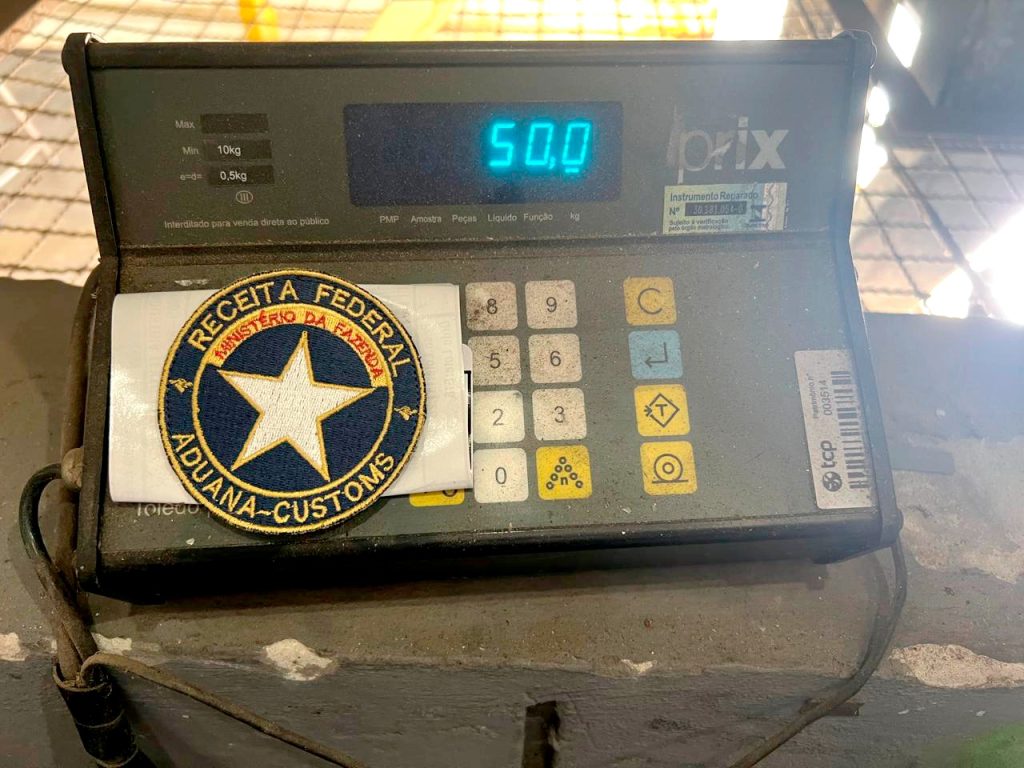 Receita Federal Apreensaõ de Cocaína Porto de Paranaguá 9