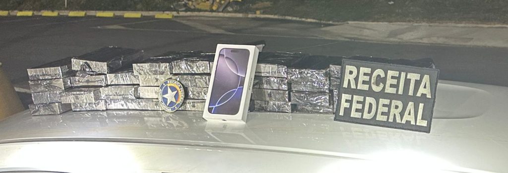 Receita Federal apreensão de celulares 2