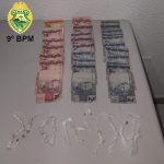 Suspeito de tráfico de drogas preso pela PM em Guaratuba