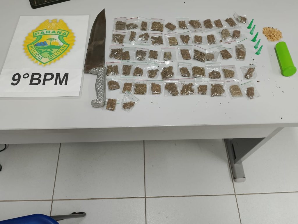 Suspeito é preso com drogas em Paranaguá 1