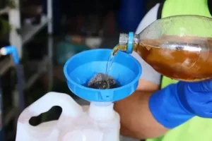 descarte oleo de cozinha paranagua saneamento