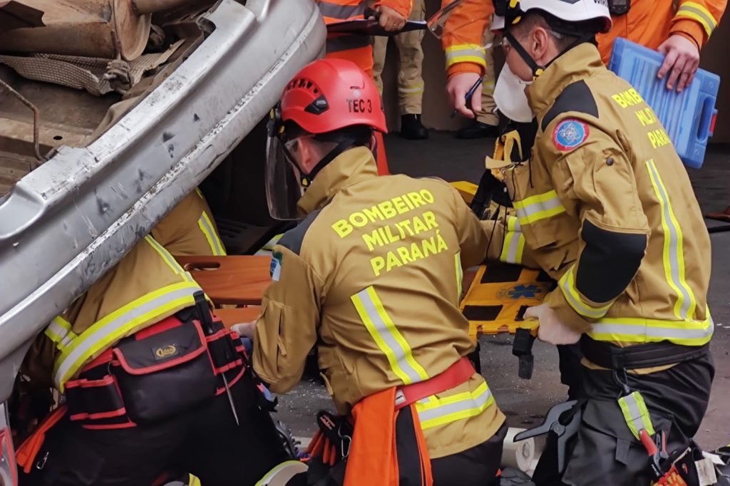 Corpo de bombeiros Foto: CBMPR
