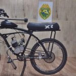 Ação da PM apreende drogas e recupera bicicleta em Pontal do Paraná