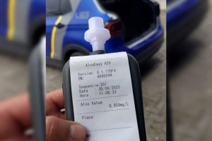 Motorista é preso por embriaguez após dirigir em zigue-zague em Pontal do Paraná
