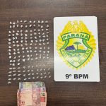 Furto de moto acaba em apreensão de drogas em Matinhos