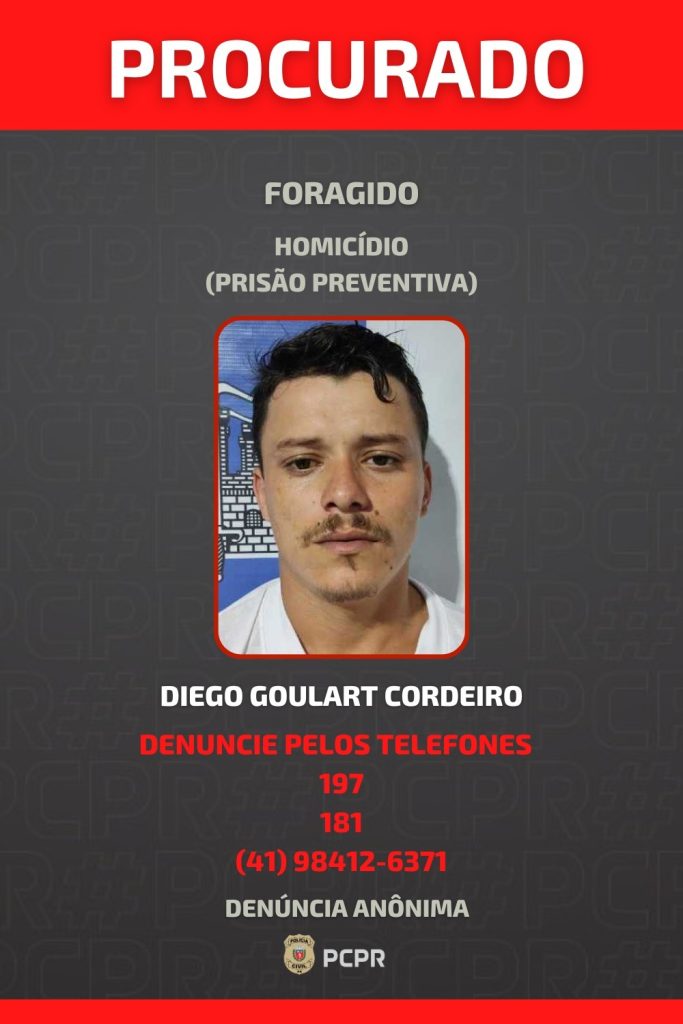 Foto foragido tentativa de homicídio 1
