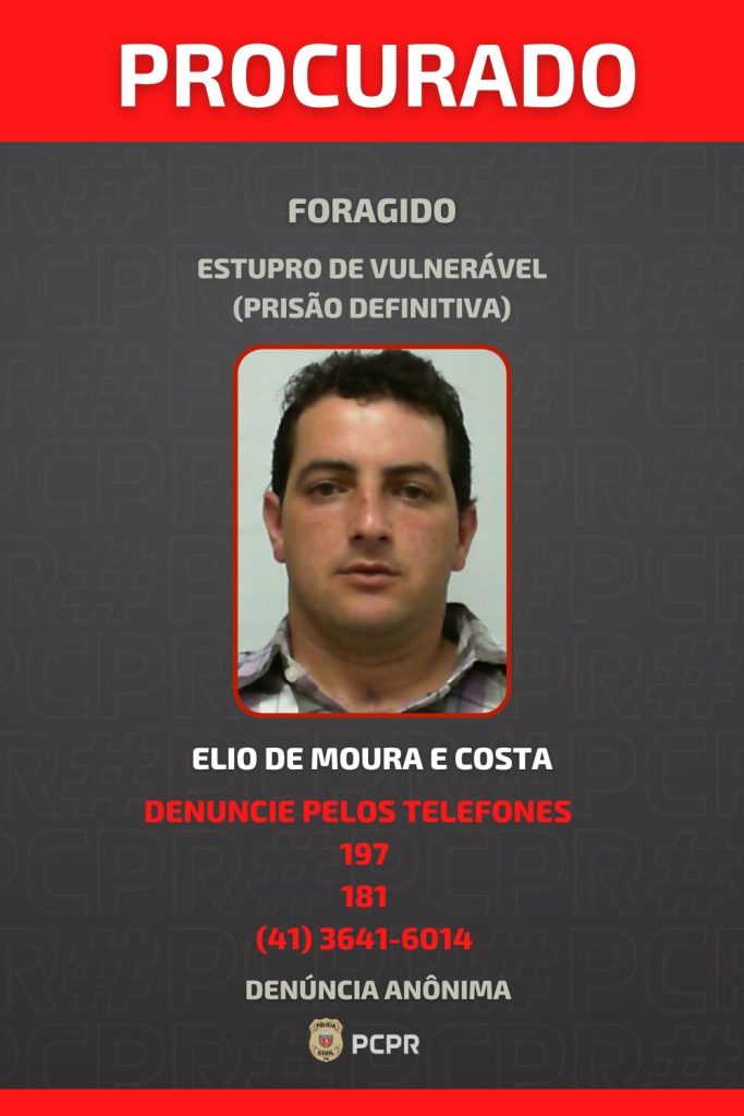 Homem procurado por estupro de vulnerável