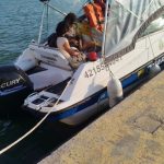 GCM e PM socorrem ciclista ferido em queda na Ilha do Mel