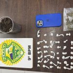 Polícia prende suspeito de tráfico e apreende drogas em Matinhos