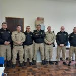 Policiais militares do 9º Batalhão no Guaratupê 3