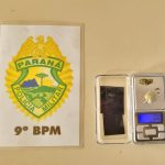 PM flagra homem com drogas durante abordagem em Guaratuba